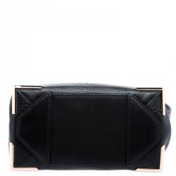 مملوكة مسبقًا Alexander Wang Black Pebbled Leather Marion Crossbody Bag 