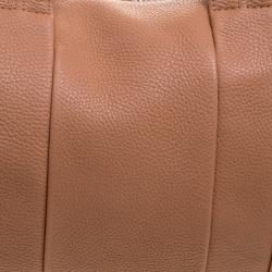 Alexander Wang Peach Pebbled Leather Rocco Duffel Bag