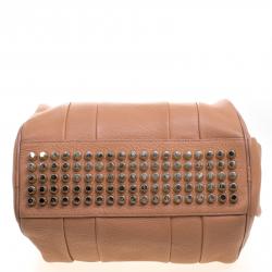 Alexander Wang Peach Pebbled Leather Rocco Duffel Bag