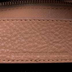 Alexander Wang Peach Pebbled Leather Rocco Duffel Bag
