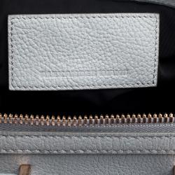 Alexander Wang Grey Leather Small Emile Satchel