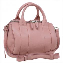 Pre Owned Alexander Wang Pink Leather Rockie Bag