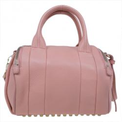 Pre Owned Alexander Wang Pink Leather Rockie Bag