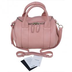 Pre Owned Alexander Wang Pink Leather Rockie Bag