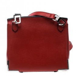 Alexander Wang Red Leather Small Marion Shoulder Bag