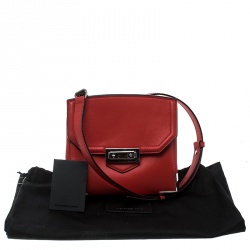 Alexander Wang Red Leather Small Marion Shoulder Bag