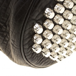 Alexander Wang Black Textured Leather Diego Bucket Bag