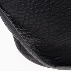 Alexander Wang Black Diego Textured-Leather Bucket Bag