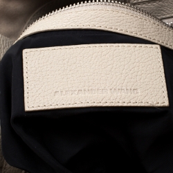 Alexander Wang Beige Suede and Leather Kristen Tote