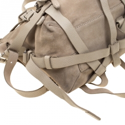 Alexander Wang Beige Suede and Leather Kristen Tote