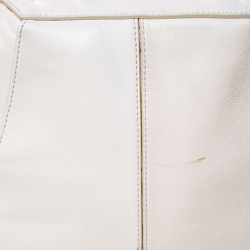 Alexander Wang Cream Leather Small Emile Satchel