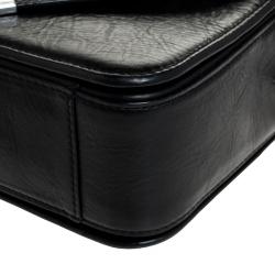 Alexander Wang Black Leather Small Prisma Envelope Crossbody Bag