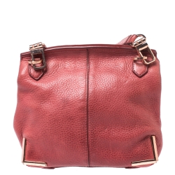 Pre Owned حقيبة كتف اليكساندر وانغ ماريون صغيرة جلد حمراء