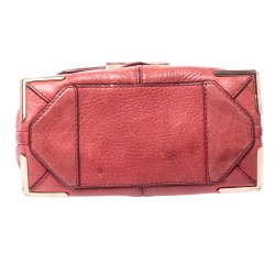 Pre Owned حقيبة كتف اليكساندر وانغ ماريون صغيرة جلد حمراء