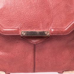 Pre Owned حقيبة كتف اليكساندر وانغ ماريون صغيرة جلد حمراء