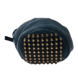 Alexander Wang Blue Textured Leather Diego Bucket Bag