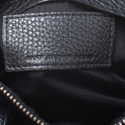 Alexander Wang Black Pebbled Leather Rocco Duffle Bag
