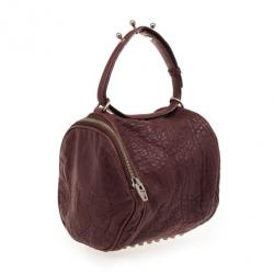 Alexander Wang Maroon Diego Drawstring Bag