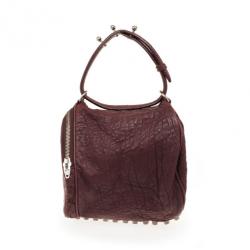 Alexander Wang Maroon Diego Drawstring Bag