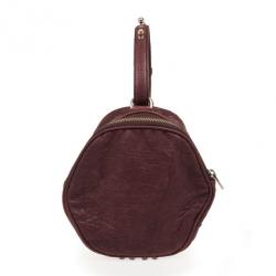 Alexander Wang Maroon Diego Drawstring Bag