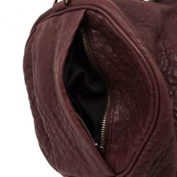 Alexander Wang Maroon Diego Drawstring Bag
