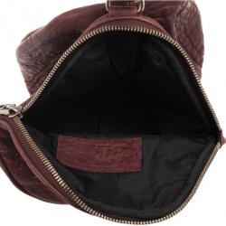 Alexander Wang Maroon Diego Drawstring Bag