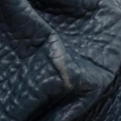 Alexander Wang Blue Diego Textured-Leather Bucket Bag