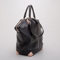 Alexander Wang Black Leather Large Emile Tote
