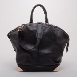 Alexander Wang Black Leather Large Emile Tote
