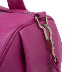 Pre Owned Alexander Wang Flamingo Leather Rocco Large Bag