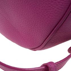 Pre Owned Alexander Wang Flamingo Leather Rocco Large Bag