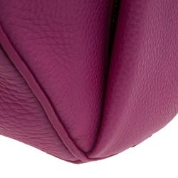 Pre Owned Alexander Wang Flamingo Leather Rocco Large Bag