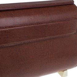Pre Owned Alexander Wang Maroon Lambskin Mini Chastity Sling