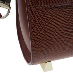 Pre Owned Alexander Wang Maroon Lambskin Mini Chastity Sling