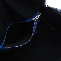 Pre Owned Alexander Wang Blue Lambskin Mini Pebbled Rockie