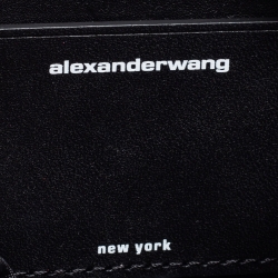 Alexander Wang Pink Crystal Embellished And Leather Mini Heiress Clutch Bag
