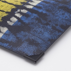 Alexander Wang Multicolor Lizard Embossed and Leather Zip Pouch