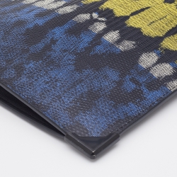 Alexander Wang Multicolor Lizard Embossed and Leather Zip Pouch
