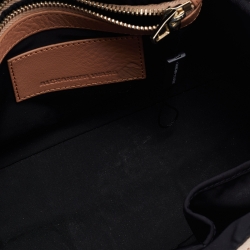 Pre Owned Alexander Wang Light Brown Leather Rocco Duffel Bag