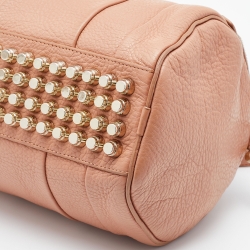 Pre Owned Alexander Wang Light Brown Leather Rocco Duffel Bag