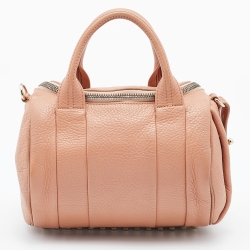 Pre Owned Alexander Wang Light Brown Leather Rocco Duffel Bag