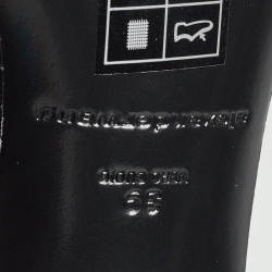 Pre Owned Alexander Wang Black Fabric Julie Sandals Size 39