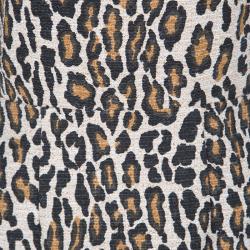 Alice + Olivia Leopard Print Cutout Sleeveless Dress M
