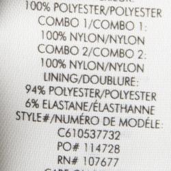 Pre Owned Alice + Olivia Black Corded Lace Long Sleeve Janae Dress L