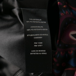 Pre Owned Alice + Olivia Multicolor Printed Satin Pleated Stora Mini Skirt S