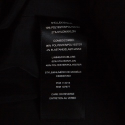 Pre Owned Alice + Olivia Black Floral Brocade High Waist Earla Flared Skirt S