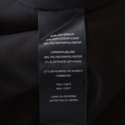 Pre Owned Alice + Olivia Monochrome Floral Jacquard Sleeveless Clyde Dress S