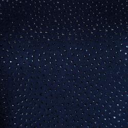 Pre Owned Alice + Olivia Navy Blue Crystal Embellished Sweater XS