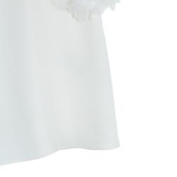 Pre Owned Alice + Olivia Halterneck Ruffle Top S