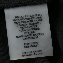 Pre Owned Alice + Olivia Black Knit Draped Bara One Shoulder Mini Dress XS